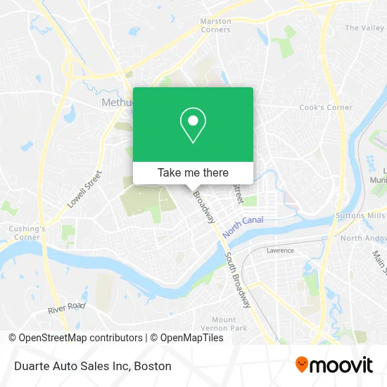 Duarte Auto Sales Inc map