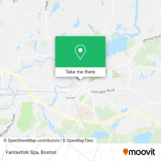 Fantastisk Spa map