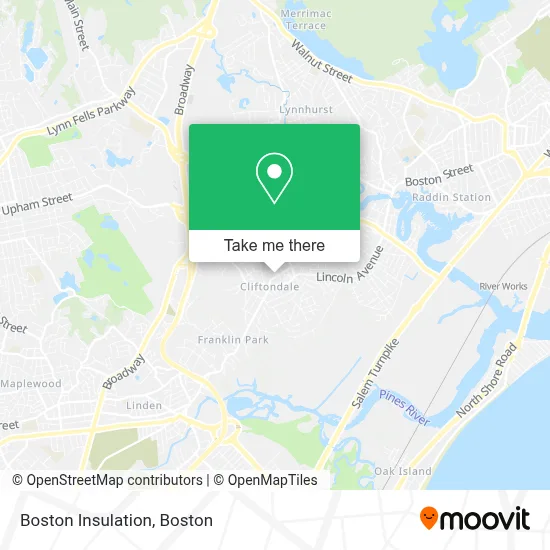 Boston Insulation map