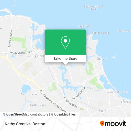 Kathy Creative map