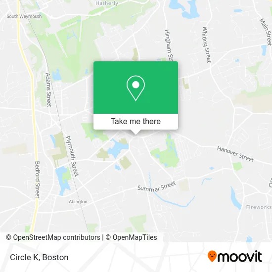 Circle K map