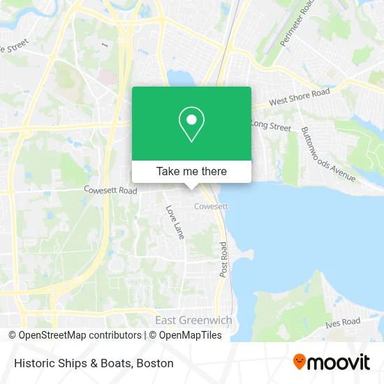 Historic Ships & Boats map