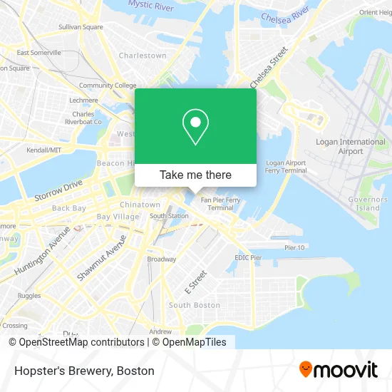 Hopster's Brewery map