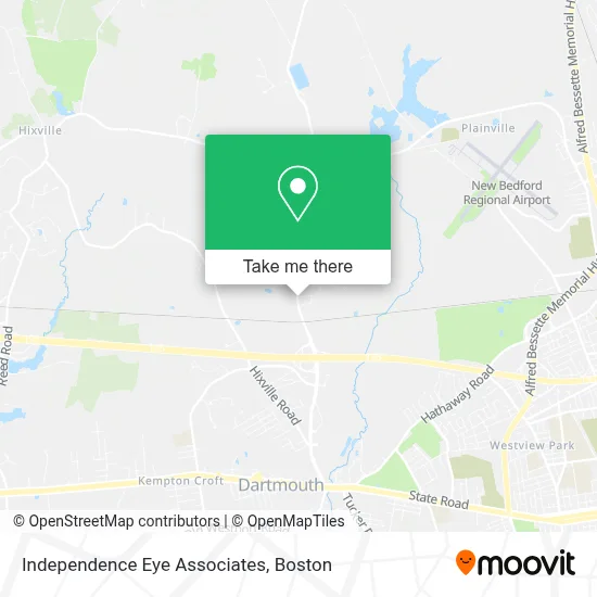 Independence Eye Associates map