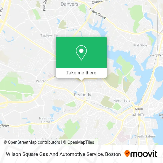 Wilson Square Gas And Automotive Service map