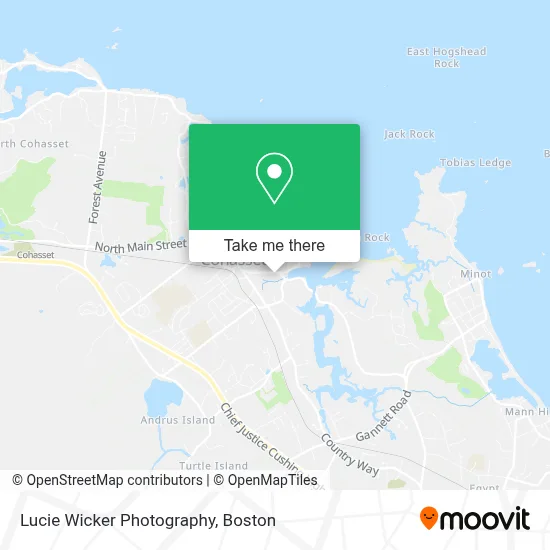 Lucie Wicker Photography map