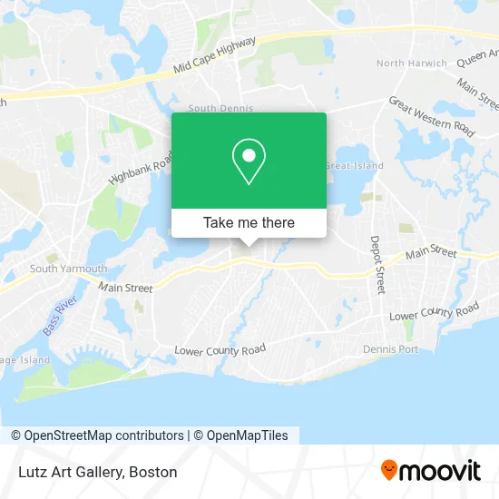 Lutz Art Gallery map