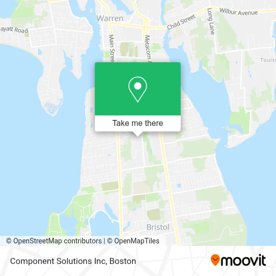 Component Solutions Inc map