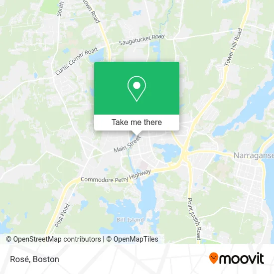 Rosé map