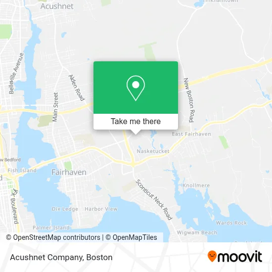 Acushnet Company map