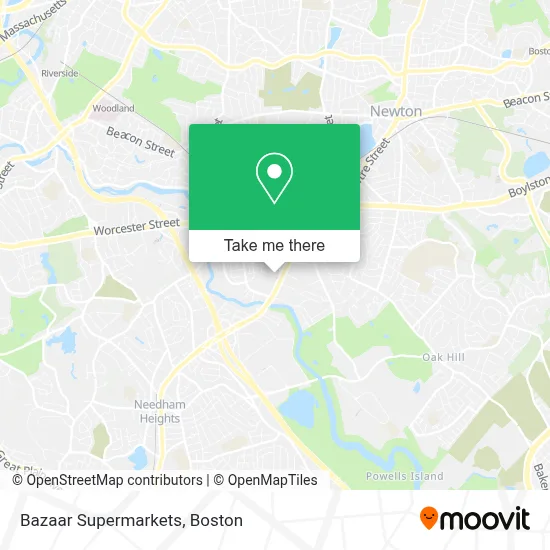 Bazaar Supermarkets map