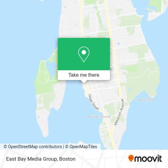 East Bay Media Group map