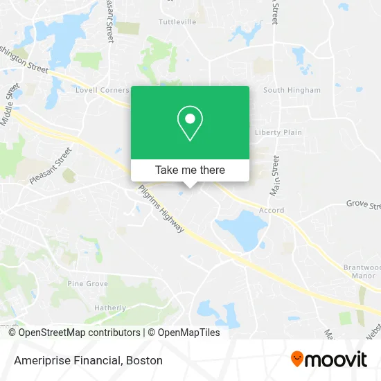 Ameriprise Financial map
