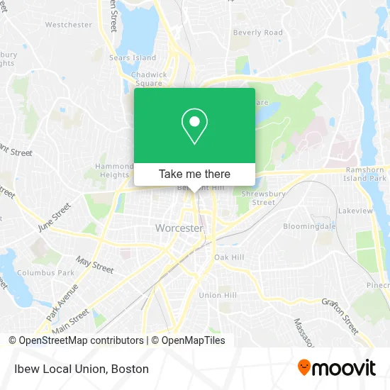 Ibew Local Union map