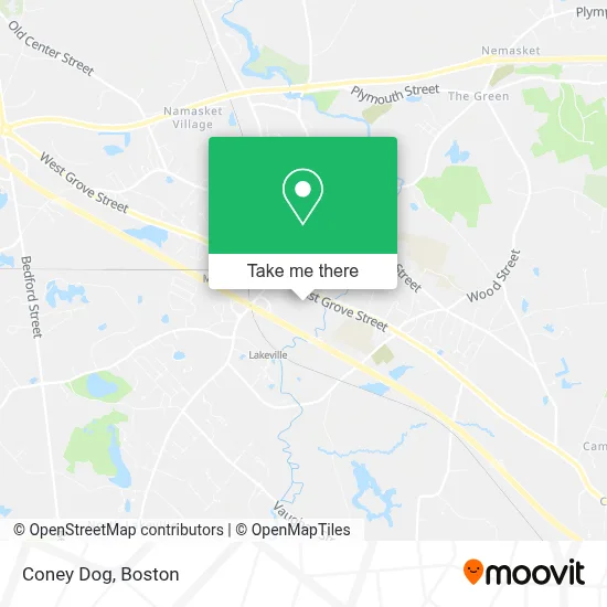 Coney Dog map
