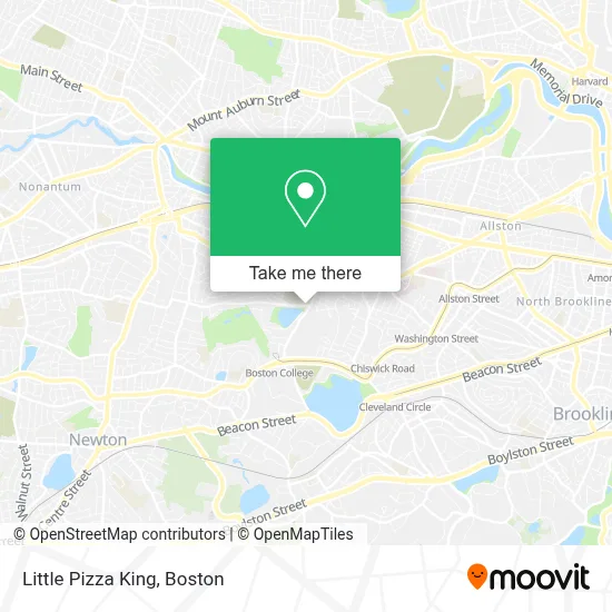 Little Pizza King map