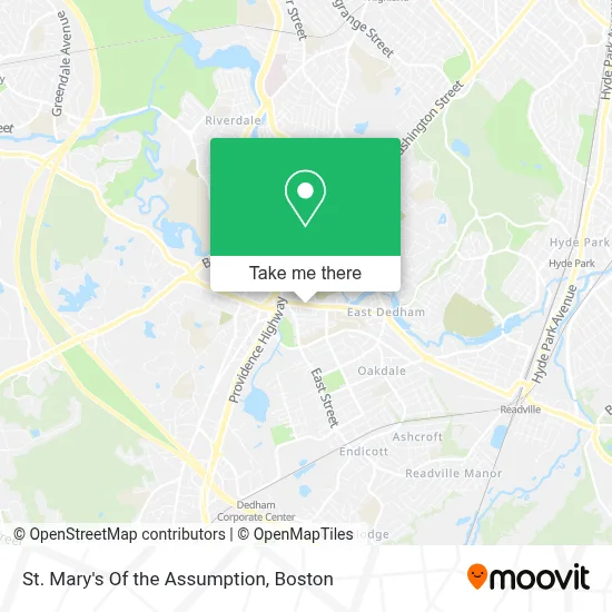 St. Mary's Of the Assumption map