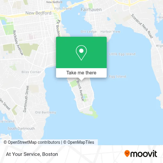 At Your Service map