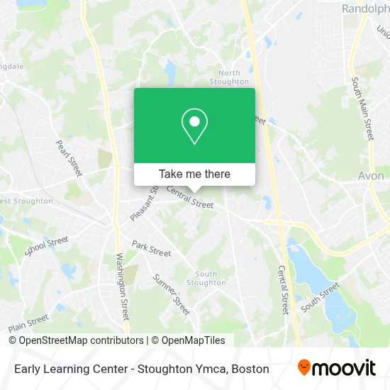 Early Learning Center - Stoughton Ymca map