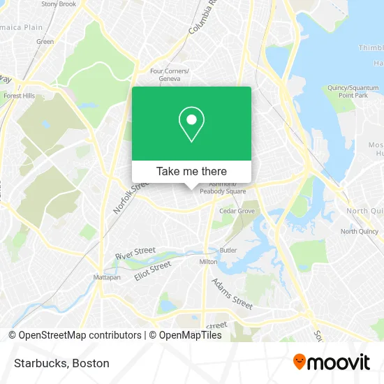 Starbucks map