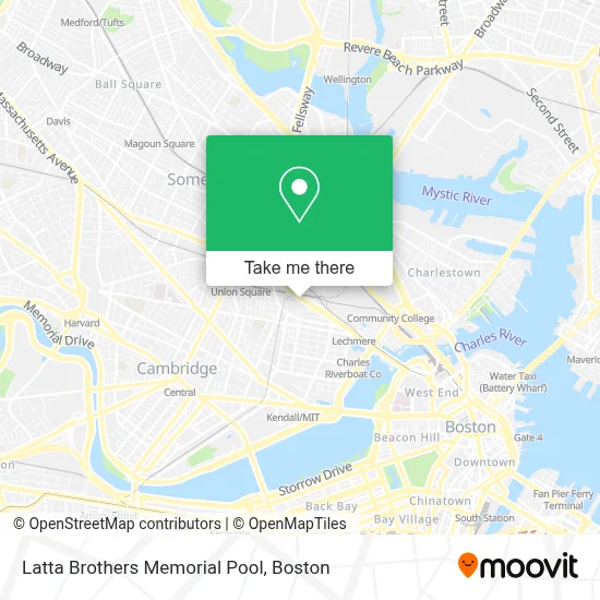 Latta Brothers Memorial Pool map