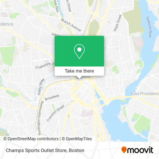 Champs Sports Outlet Store map