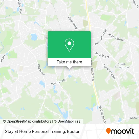 Stay at Home Personal Training map
