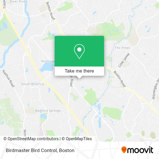 Birdmaster Bird Control map