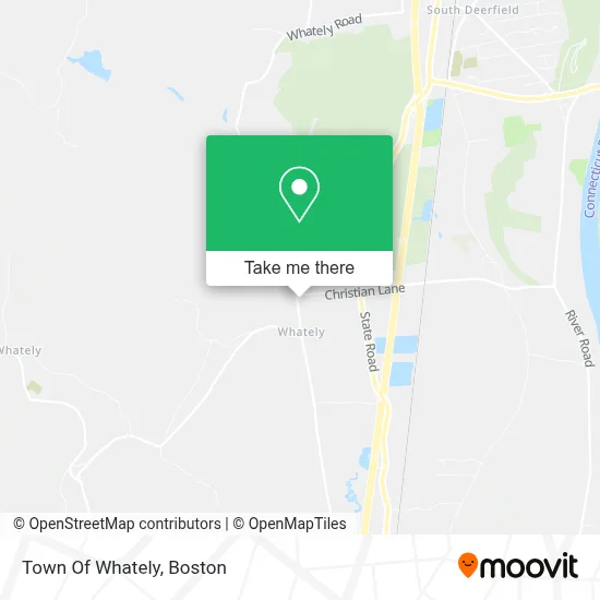 Town Of Whately map