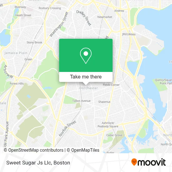 Sweet Sugar Js Llc map