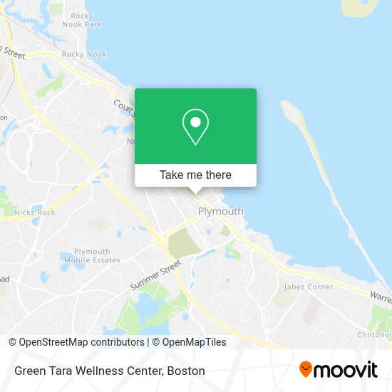 Green Tara Wellness Center map