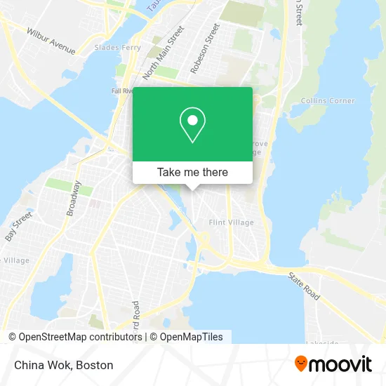 China Wok map