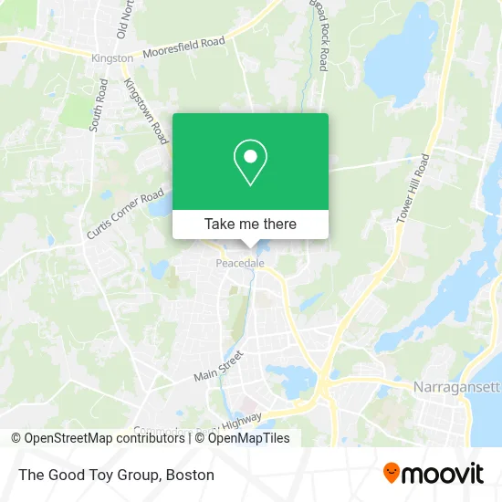 The Good Toy Group map
