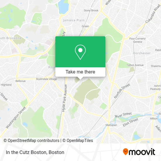 In the Cutz Boston map