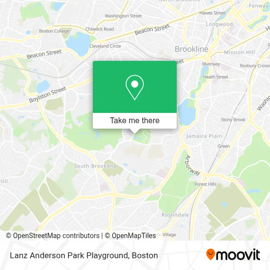 Lanz Anderson Park Playground map