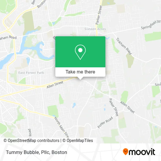 Tummy Bubble, Pllc map