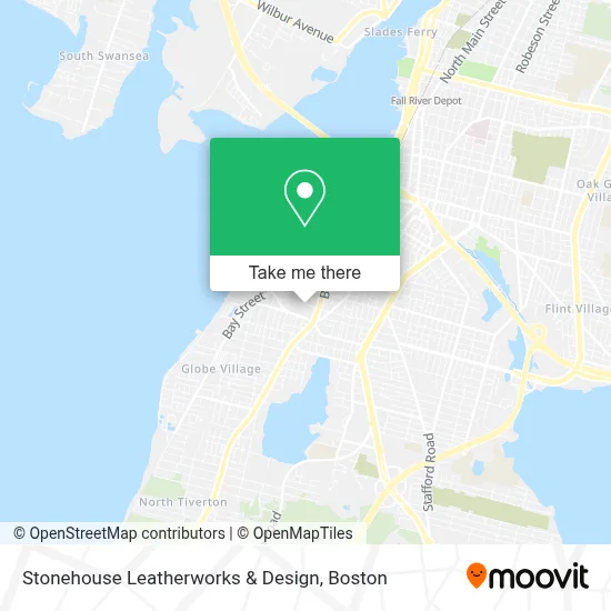 Stonehouse Leatherworks & Design map