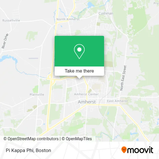 Pi Kappa Phi map