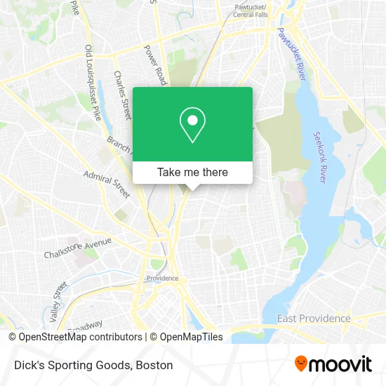 Dick's Sporting Goods map