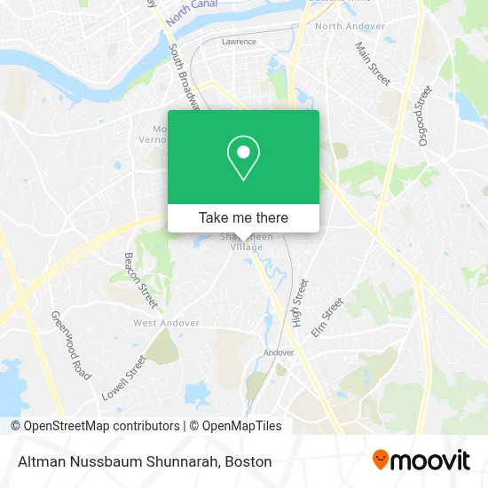 Altman Nussbaum Shunnarah map