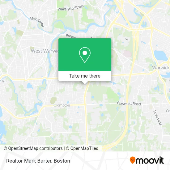 Realtor Mark Barter map