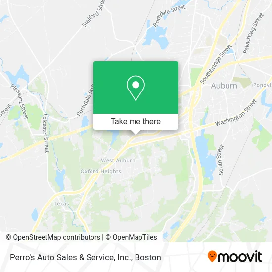 Perro's Auto Sales & Service, Inc. map