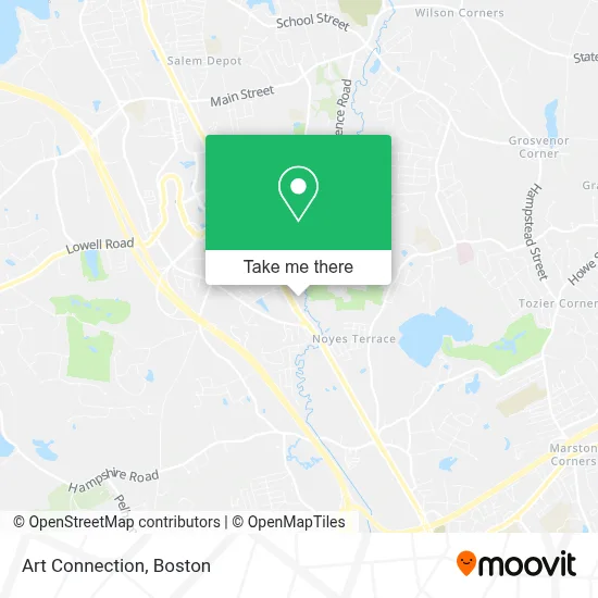 Art Connection map