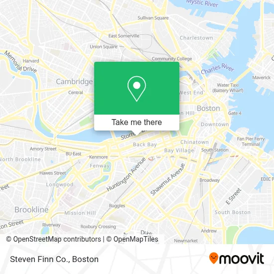 Steven Finn Co. map