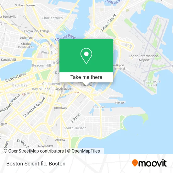Boston Scientific map