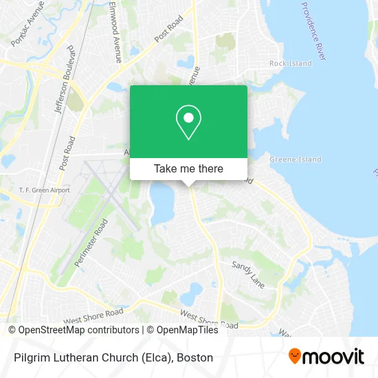 Pilgrim Lutheran Church (Elca) map