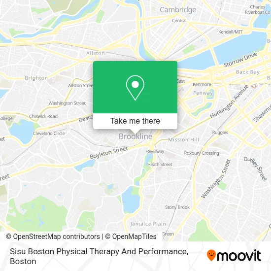 Sisu Boston Physical Therapy And Performance map