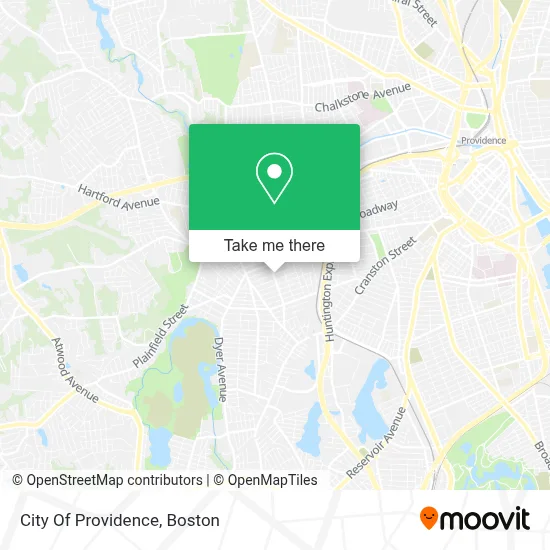 City Of Providence map