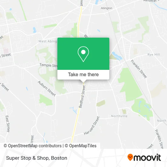 Super Stop & Shop map