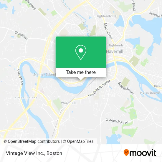 Vintage View Inc. map